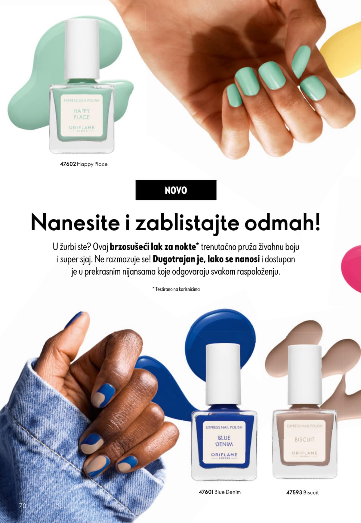 Stranica 70. Oriflame kataloga - Svibanj 2026. od 12.05.2026.