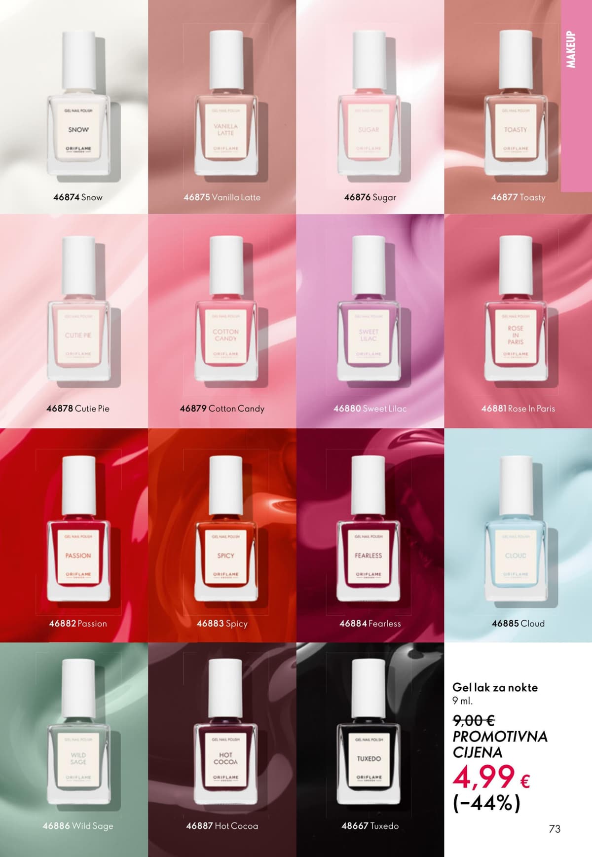 Stranica 73. Oriflame kataloga - Svibanj 2026.