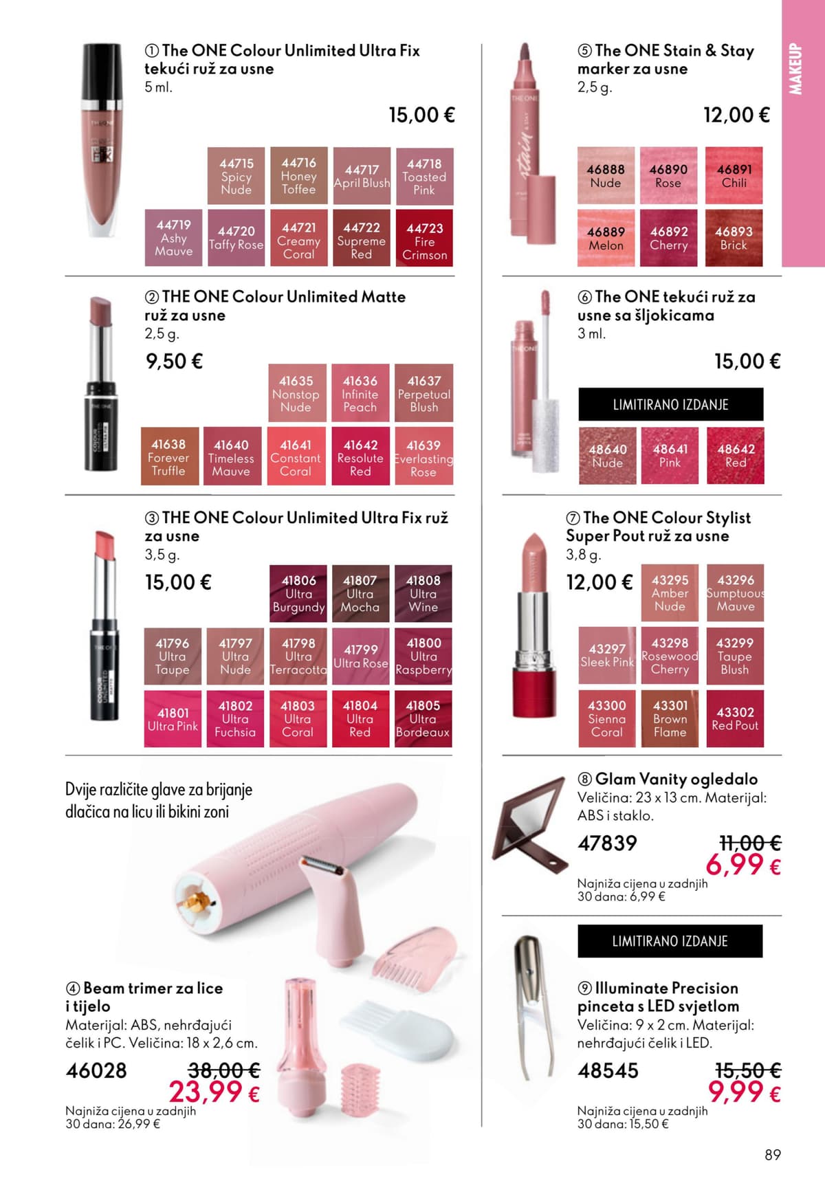 Stranica 89. Oriflame kataloga - Svibanj 2026.