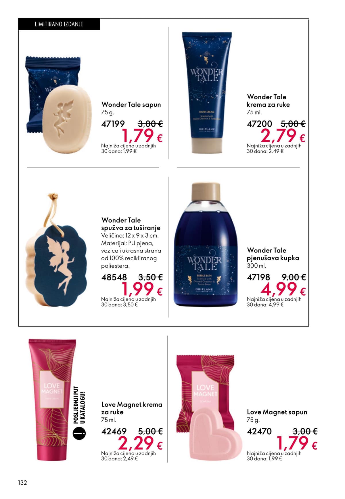 Stranica 132. Oriflame kataloga - Lipanj 2026. od 03.06.2026.