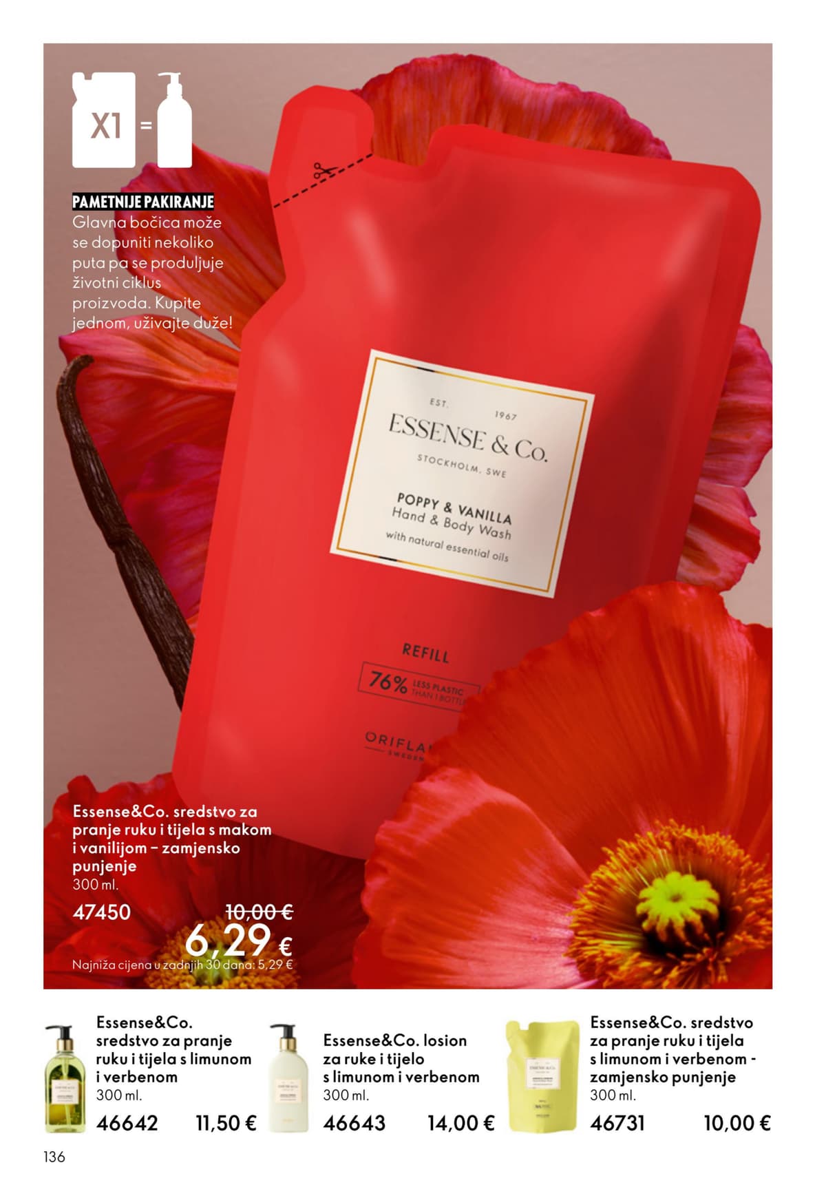 Stranica 136. Oriflame kataloga - Lipanj 2026. od 03.06.2026.