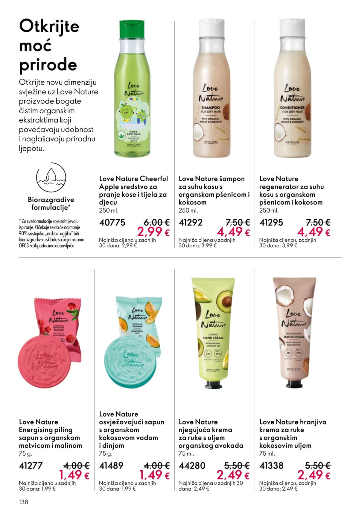 Stranica 138. Oriflame kataloga - Lipanj 2026. od 03.06.2026.