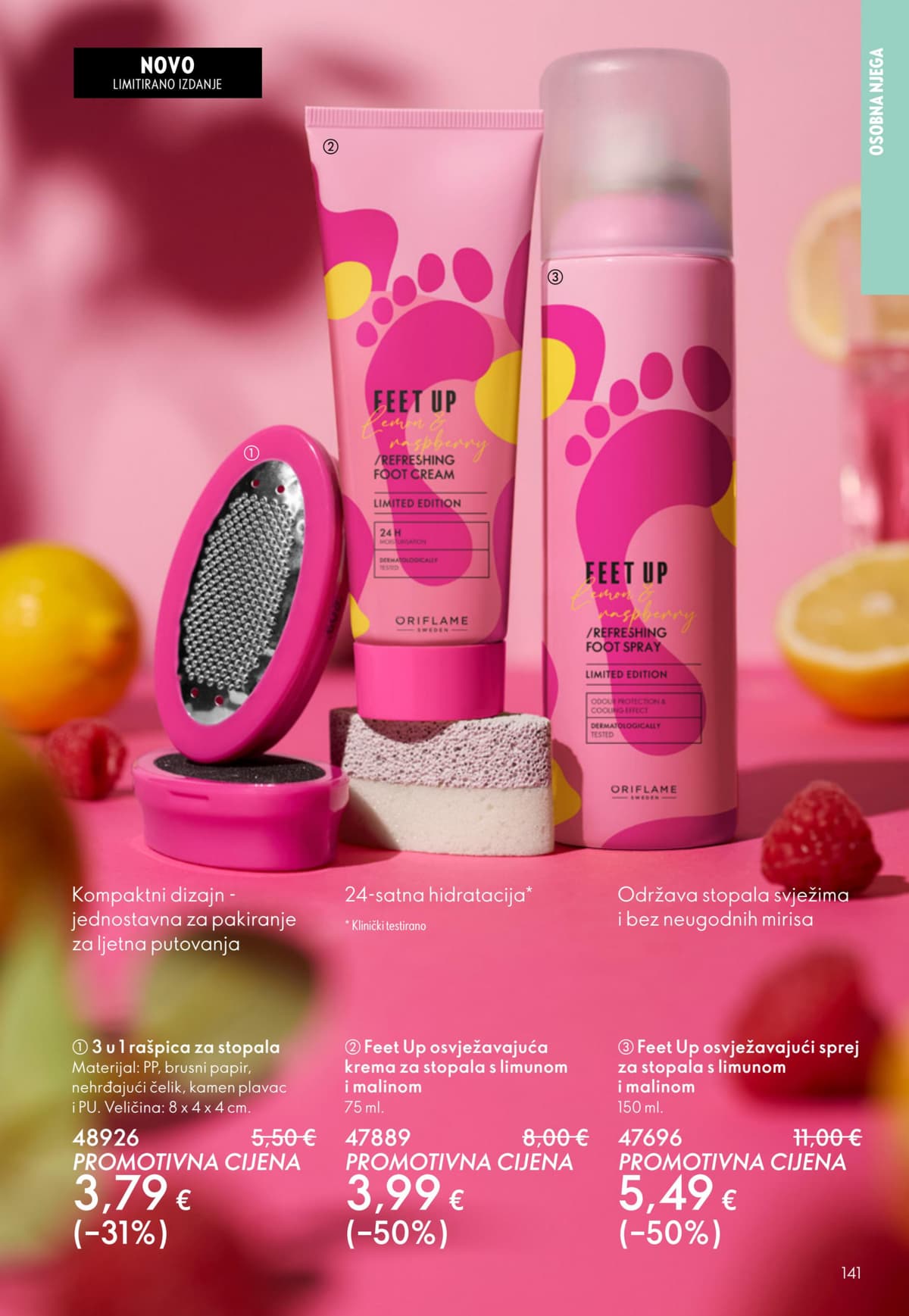 Stranica 141. Oriflame kataloga - Lipanj 2026. od 03.06.2026.