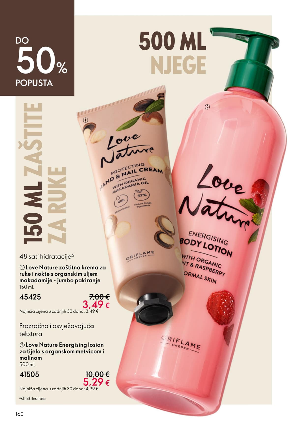 Stranica 160. Oriflame kataloga - Lipanj 2026. od 03.06.2026.