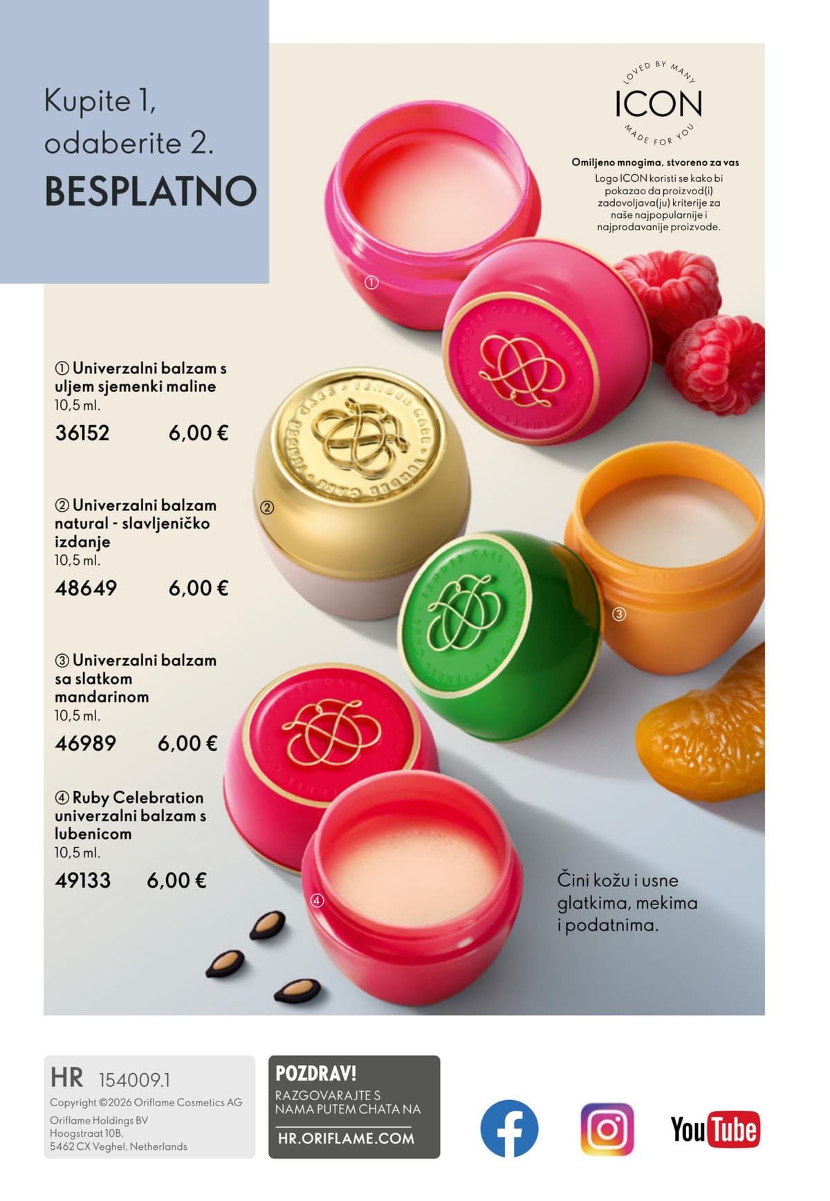 Stranica 164. Oriflame kataloga - Lipanj 2026. od 03.06.2026.