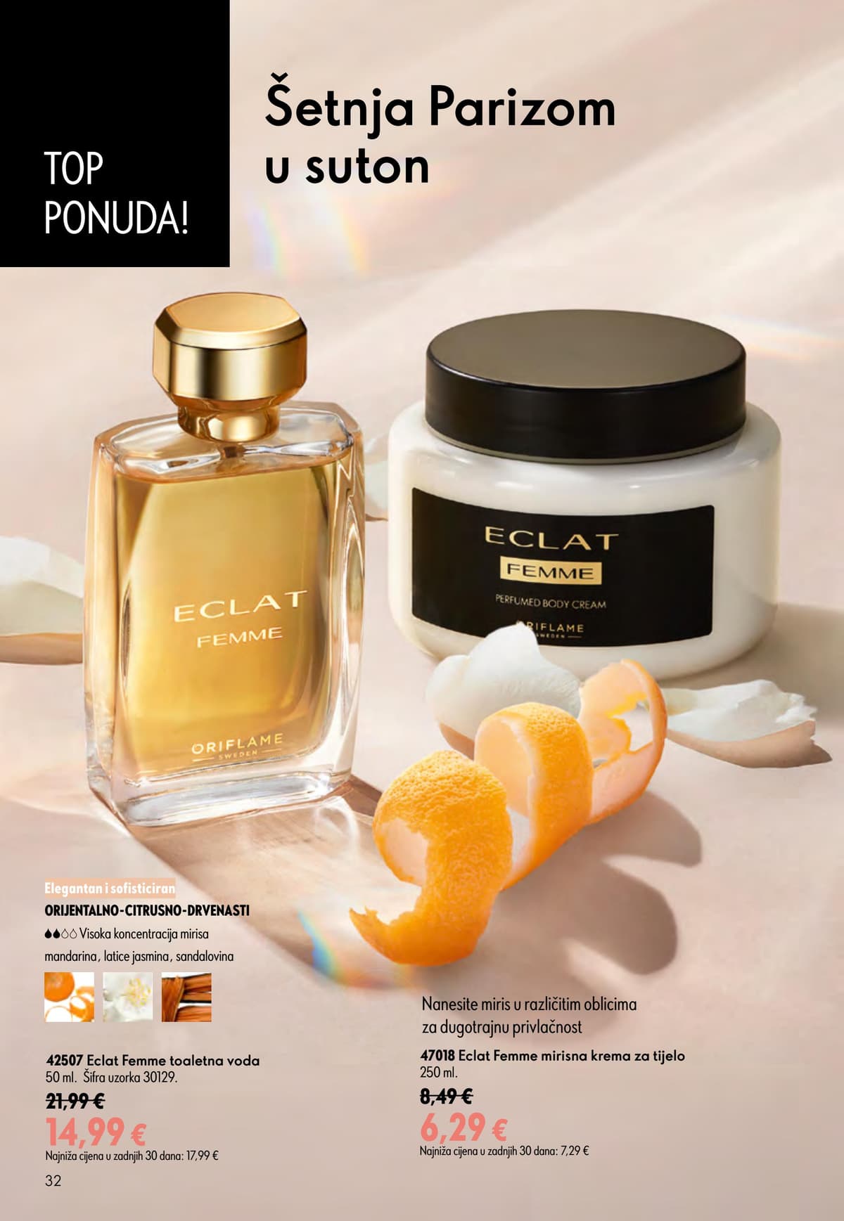 Stranica 32. Oriflame kataloga - Tjedna Akcija od 26.06.2026