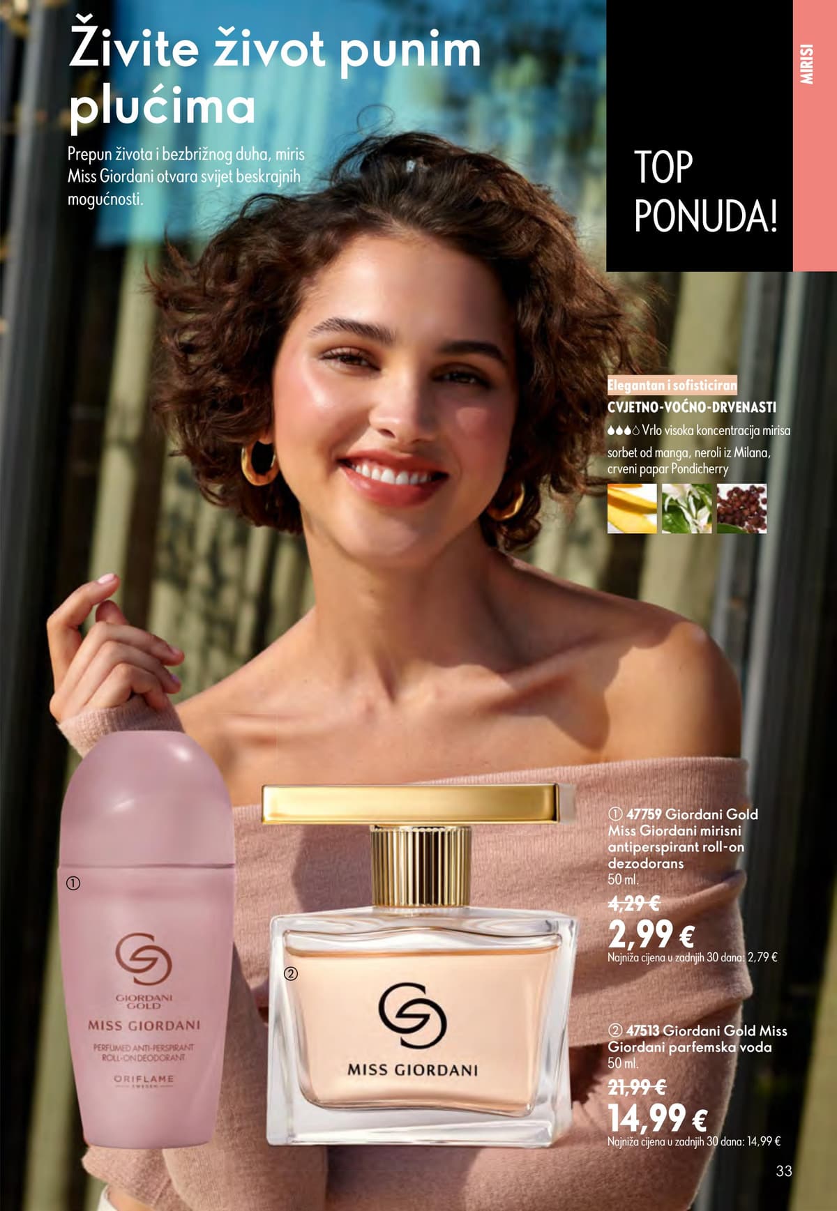 Stranica 33. Oriflame kataloga - Tjedna Akcija od 26.06.2026