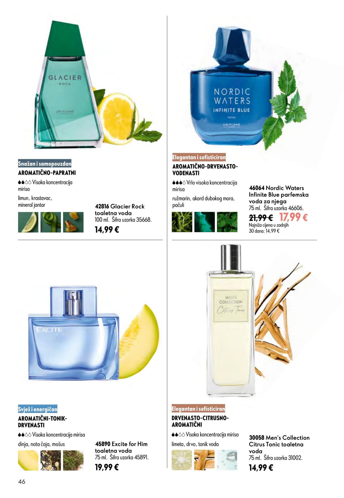 Stranica 46. Oriflame kataloga - Tjedna Akcija od 26.06.2026