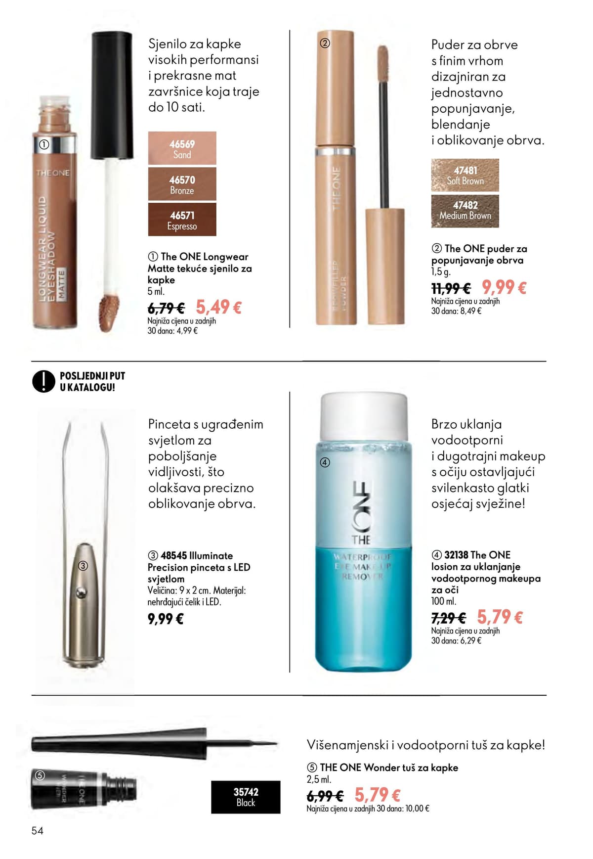Stranica 54. Oriflame kataloga - Tjedna Akcija od 26.06.2026