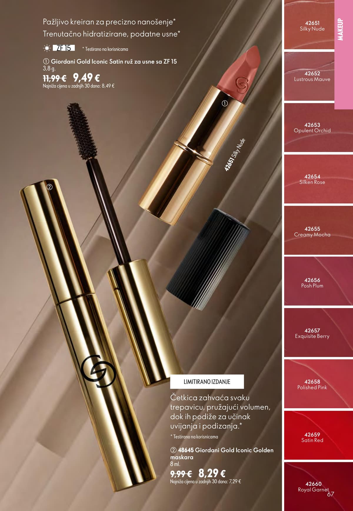 Stranica 66. Oriflame kataloga - Tjedna Akcija od 26.06.2026