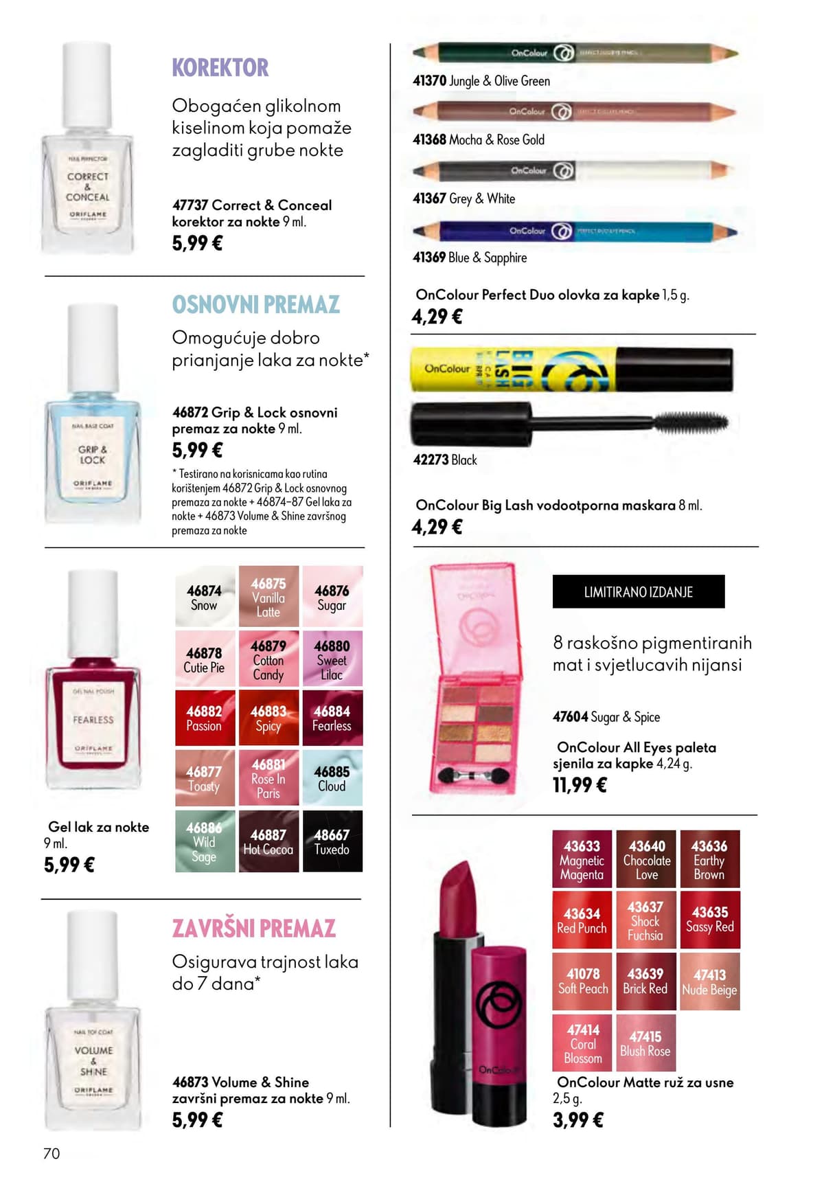 Stranica 69. Oriflame kataloga - Tjedna Akcija od 26.06.2026