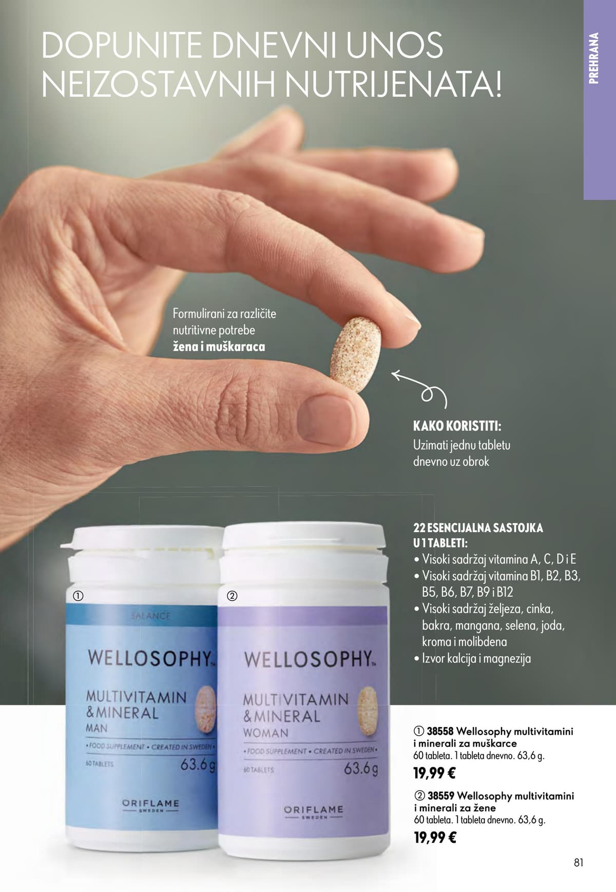 Stranica 78. Oriflame kataloga - Tjedna Akcija od 26.06.2026