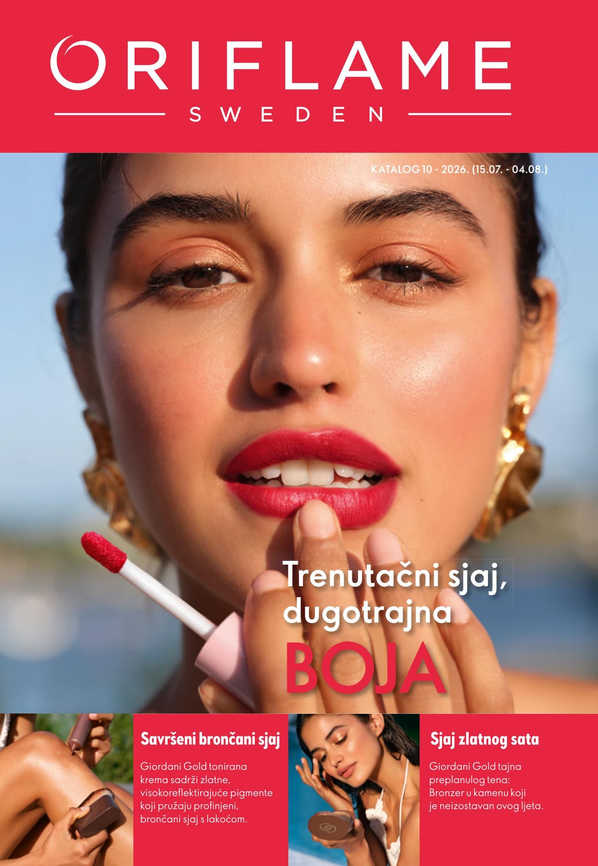 Stranica 1. Oriflame kataloga - Srpanj 2026. od 16.07.2026