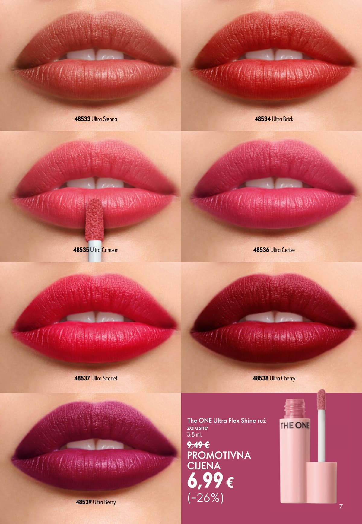 Stranica 7. Oriflame kataloga - Srpanj 2026. od 16.07.2026