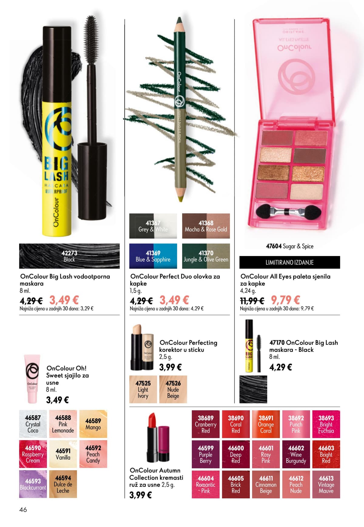 Stranica 46. Oriflame kataloga - Srpanj 2026.