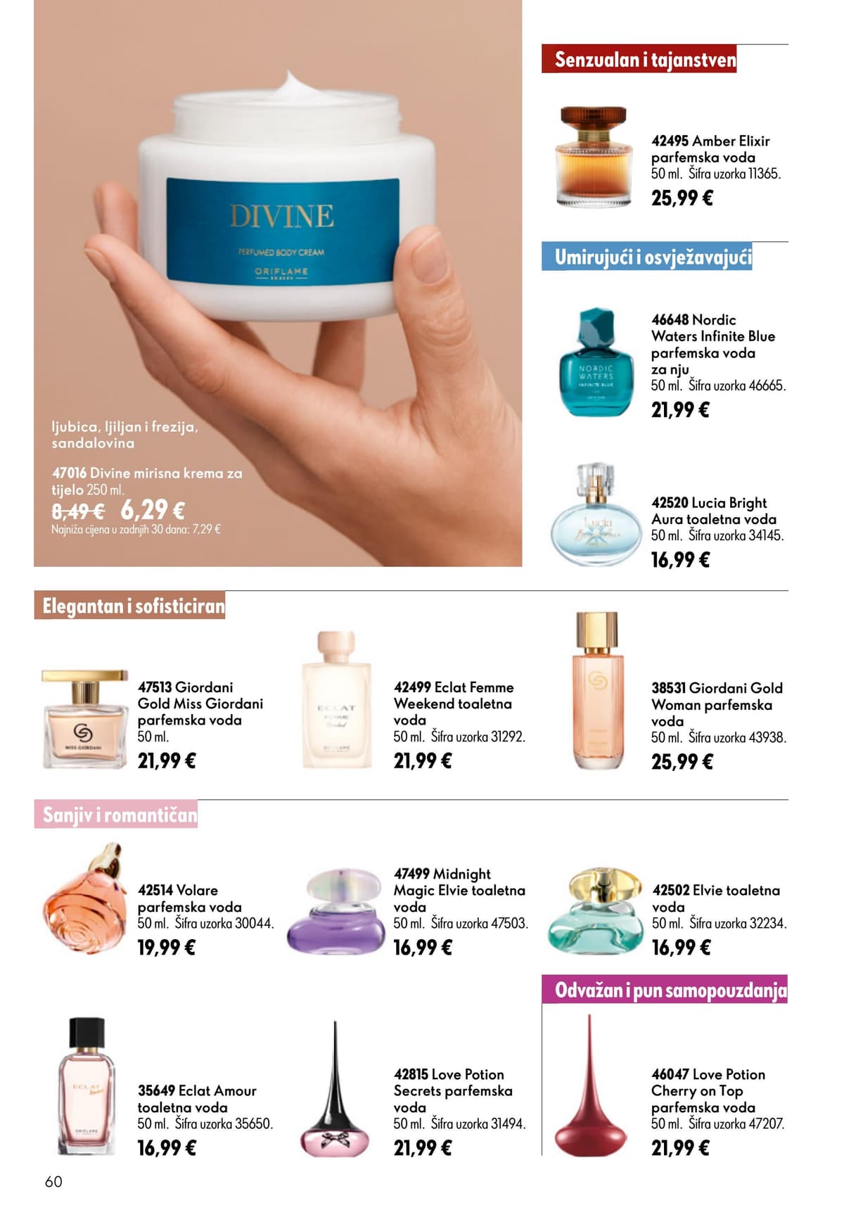 Stranica 60. Oriflame kataloga - Srpanj 2026.