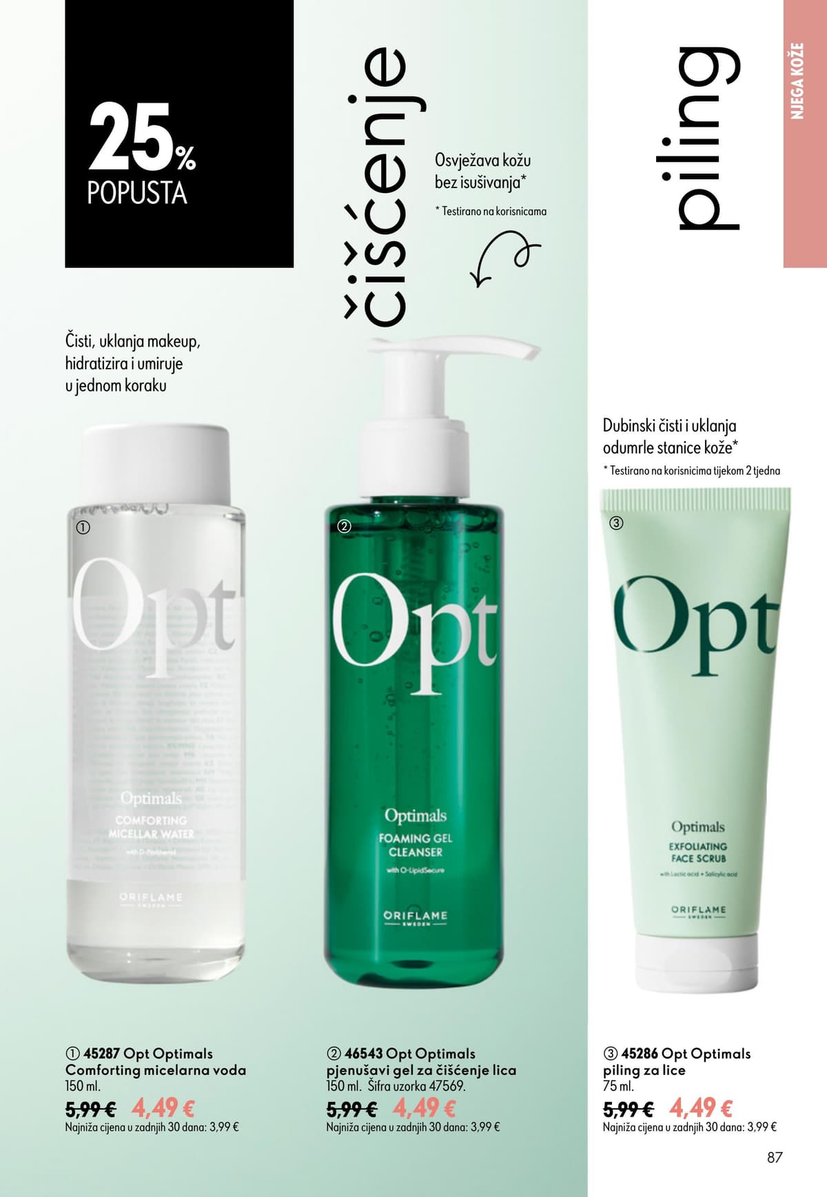 Stranica 87. Oriflame kataloga - Srpanj 2026. od 16.07.2026