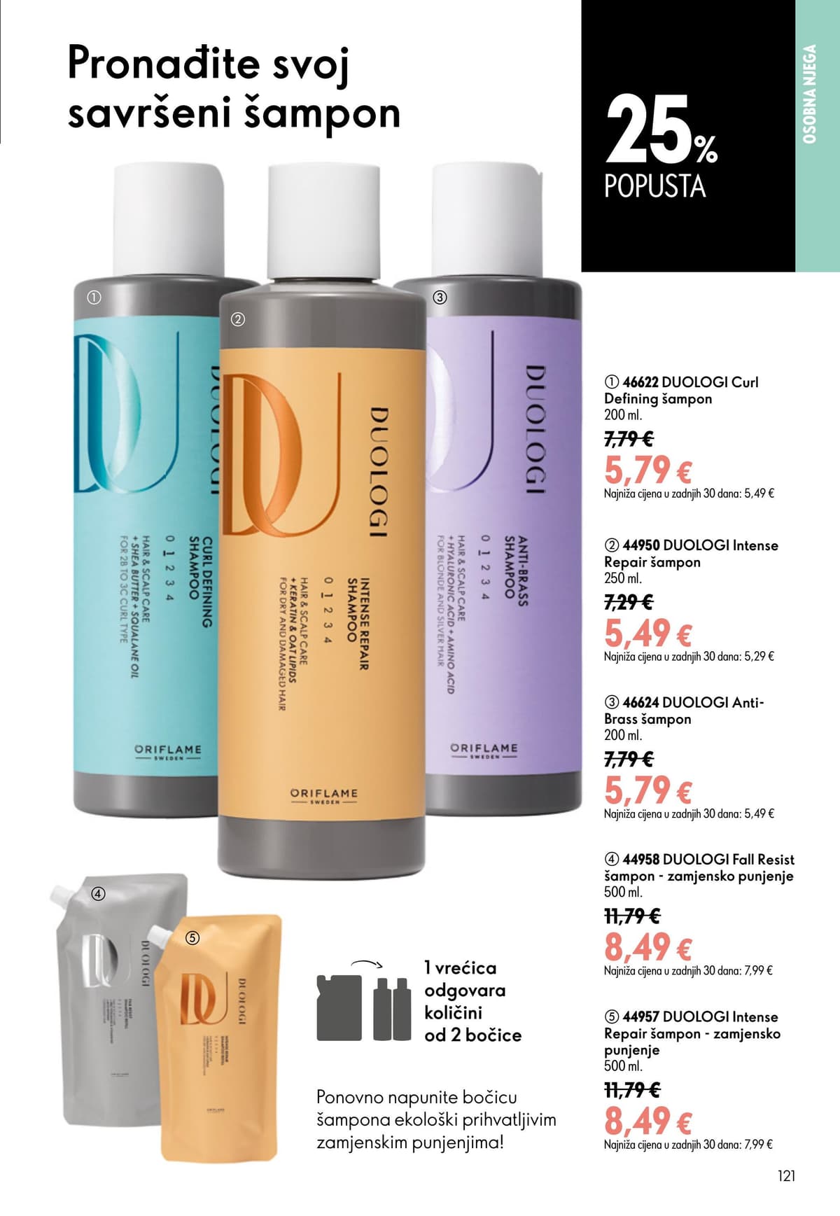 Stranica 121. Oriflame kataloga - Srpanj 2026. od 16.07.2026