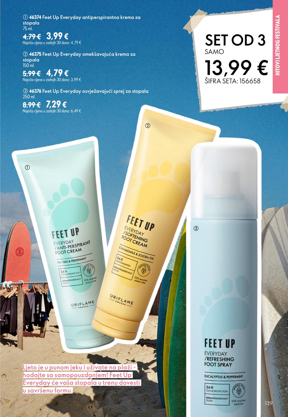 Stranica 139. Oriflame kataloga - Srpanj 2026.