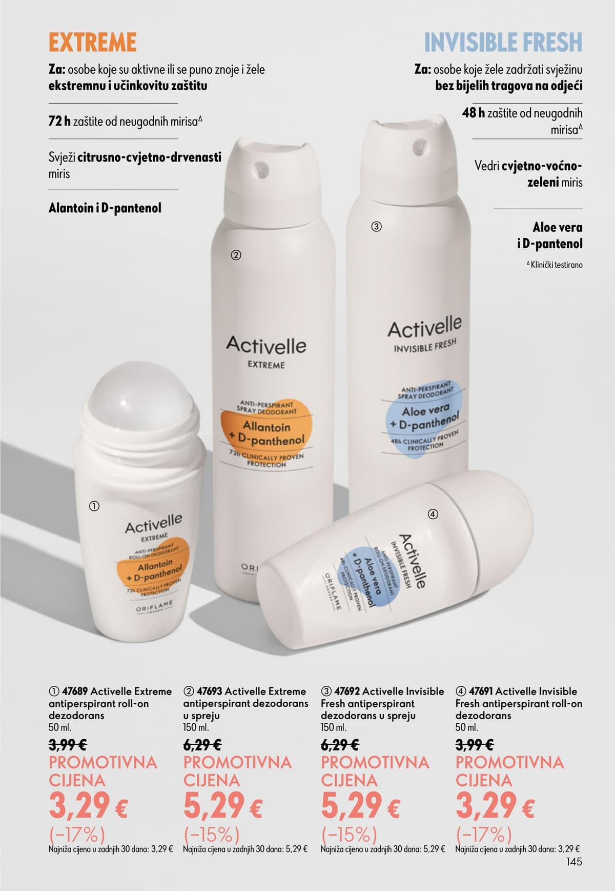 Stranica 145. Oriflame kataloga - Srpanj 2026. od 16.07.2026