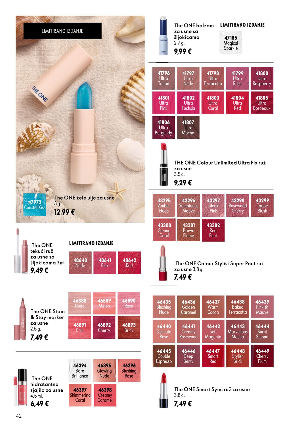 Stranica 42. Oriflame kataloga - Kolovoz 2026. od 02.08.2026.