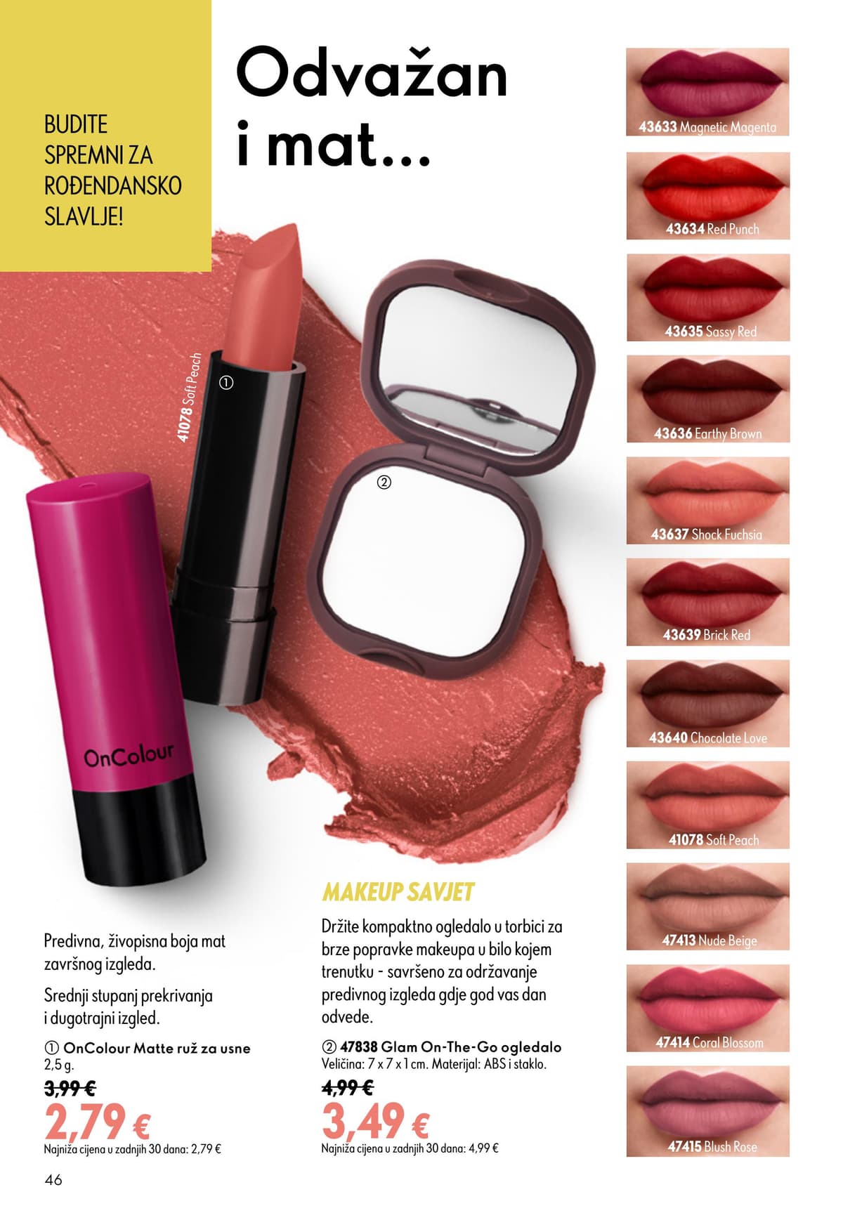 Stranica 46. Oriflame kataloga - Kolovoz 2026. od 02.08.2026.