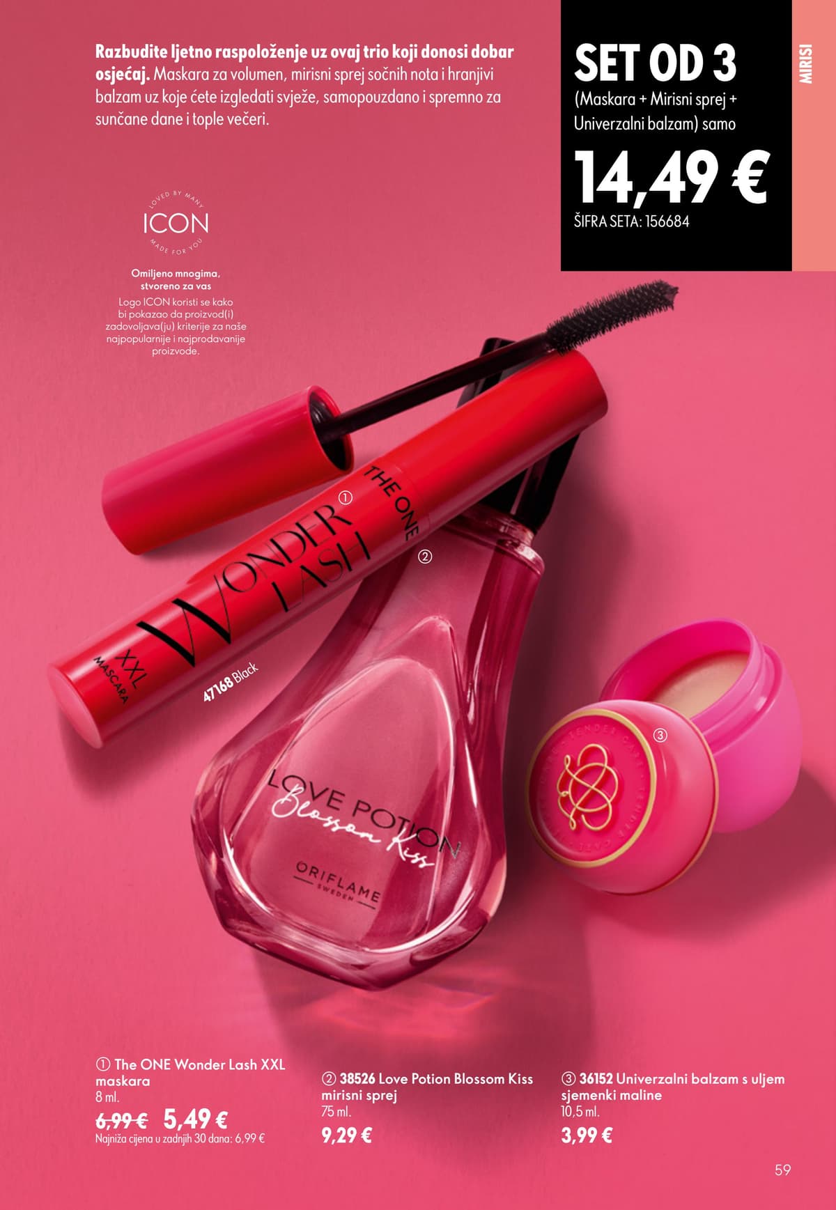 Stranica 59. Oriflame kataloga - Kolovoz 2026. od 02.08.2026.