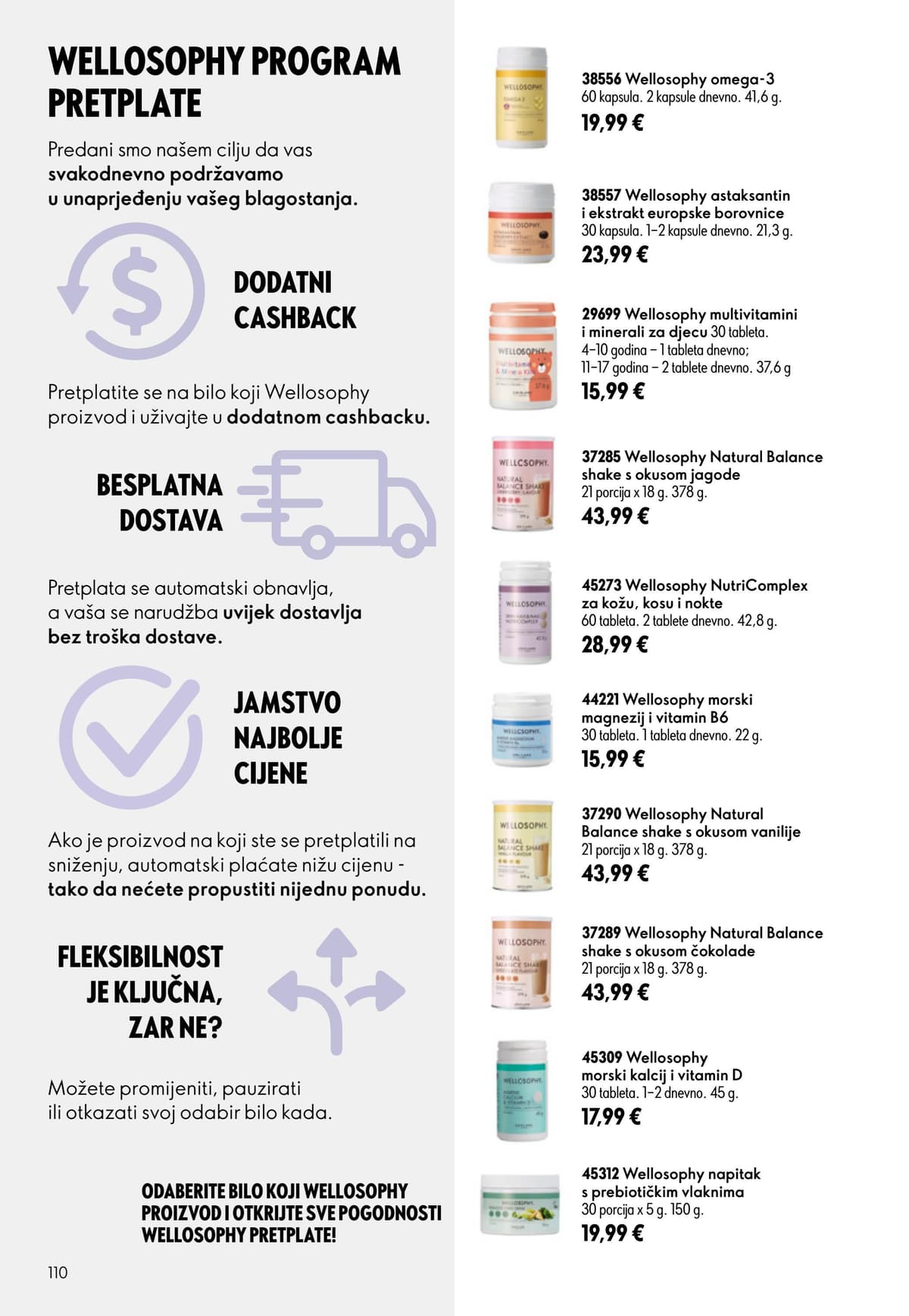 Stranica 109. Oriflame kataloga - Kolovoz 2026. od 02.08.2026.