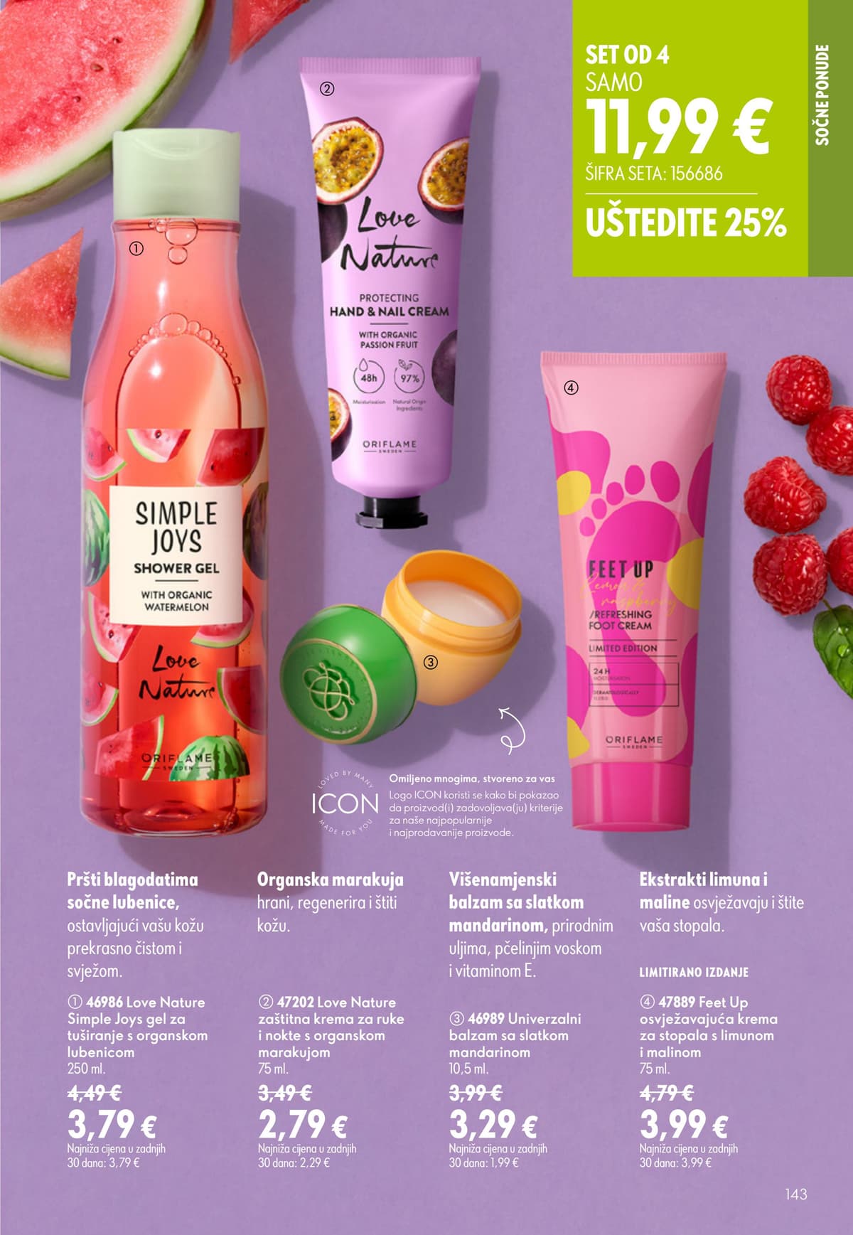 Stranica 142. Oriflame kataloga - Kolovoz 2026. od 02.08.2026.