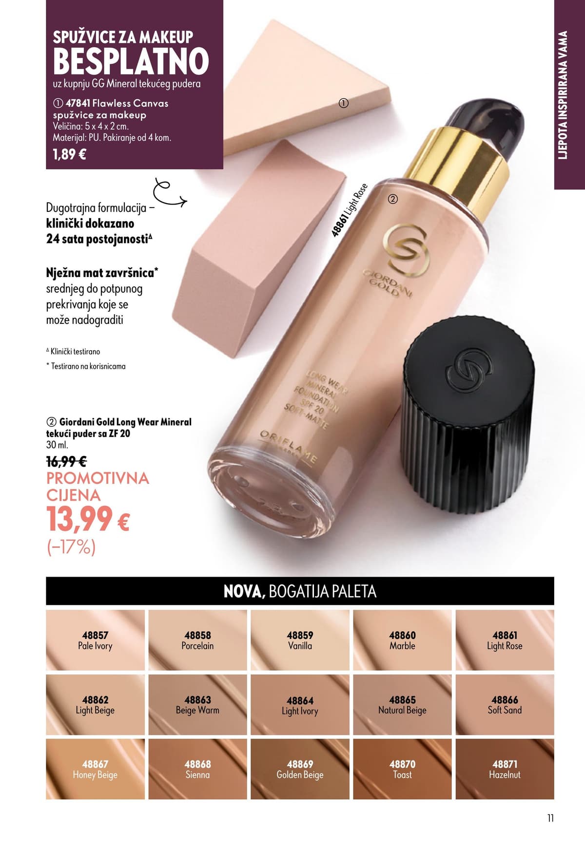 Stranica 11. Oriflame kataloga - Akcijska Ponuda od 17.09.2026.