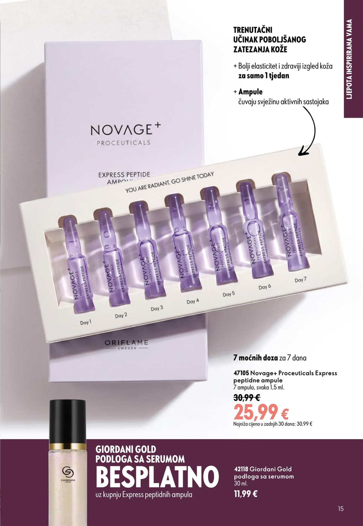 Stranica 15. Oriflame kataloga - Akcijska Ponuda od 17.09.2026.
