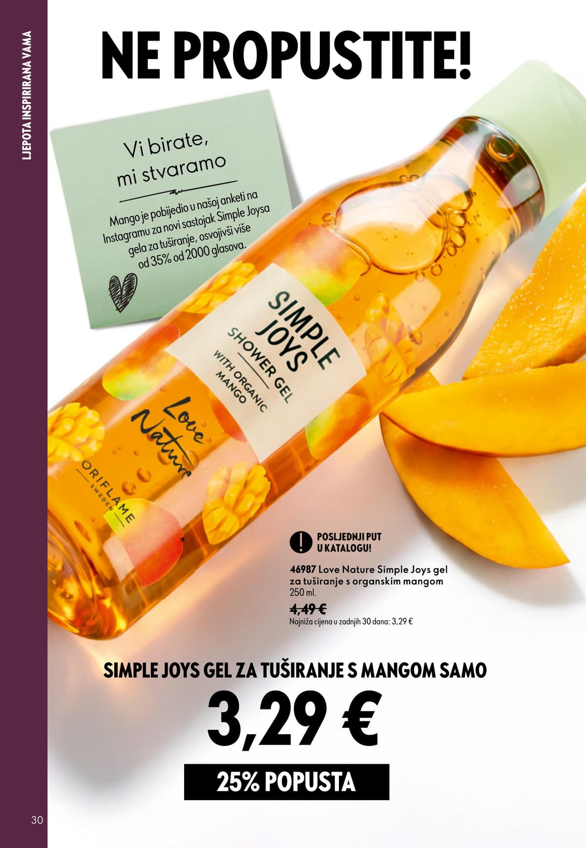 Stranica 30. Oriflame kataloga - Akcijska Ponuda od 17.09.2026.
