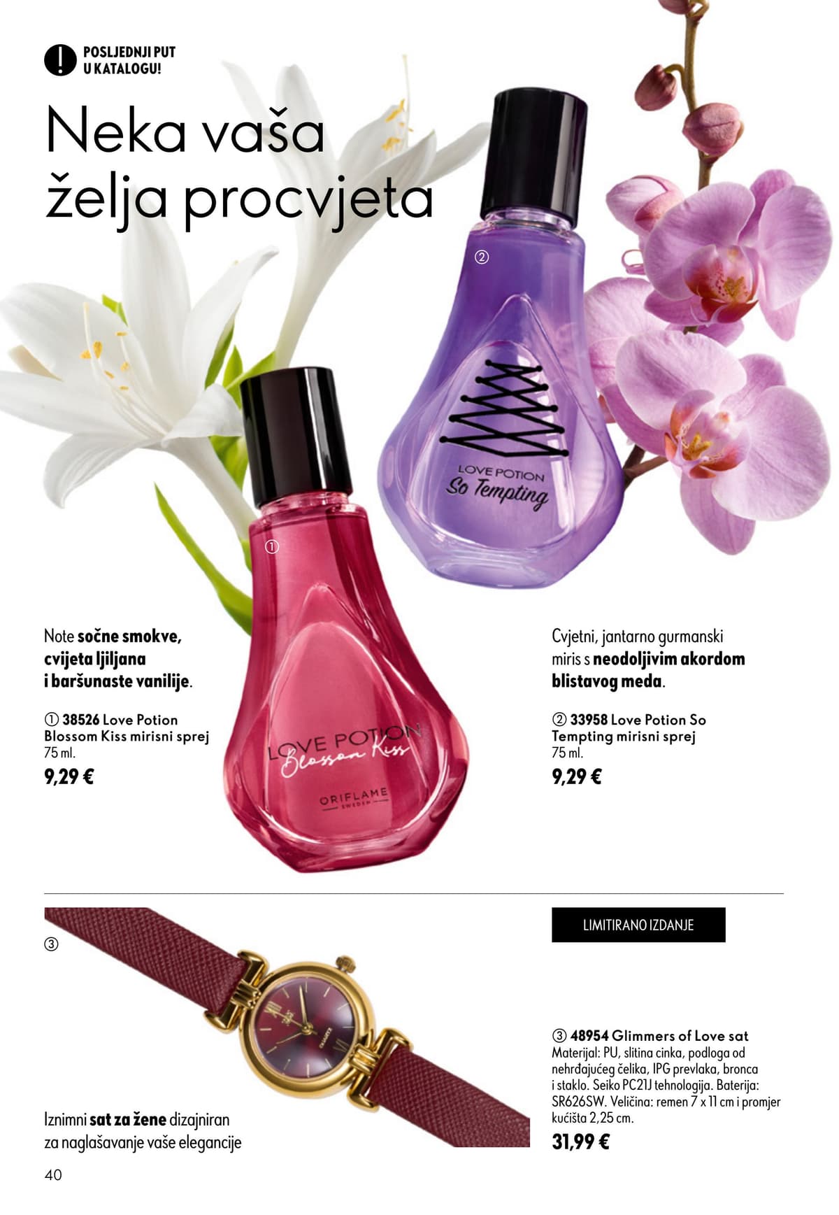 Stranica 40. Oriflame kataloga - Akcijska Ponuda od 17.09.2026.