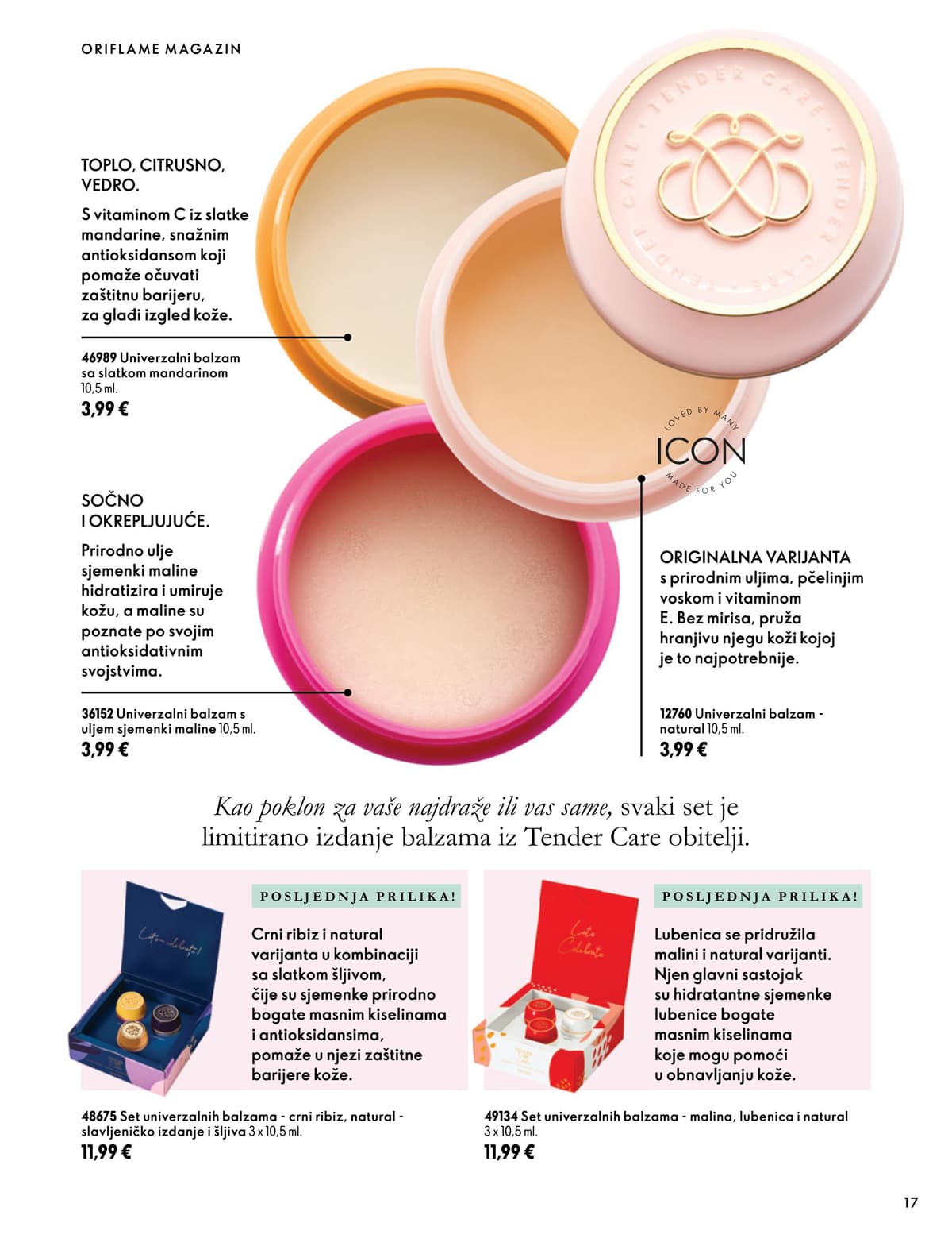 Stranica 17. Oriflame kataloga - Listopad 2026 od 16.10.2026.