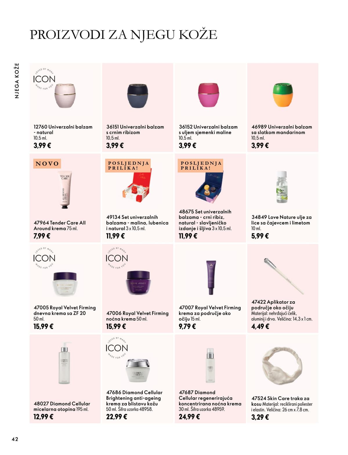 Stranica 42. Oriflame kataloga - Listopad 2026