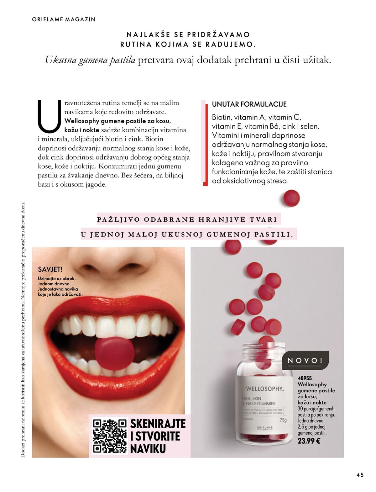 Stranica 45. Oriflame kataloga - Listopad 2026 od 16.10.2026.