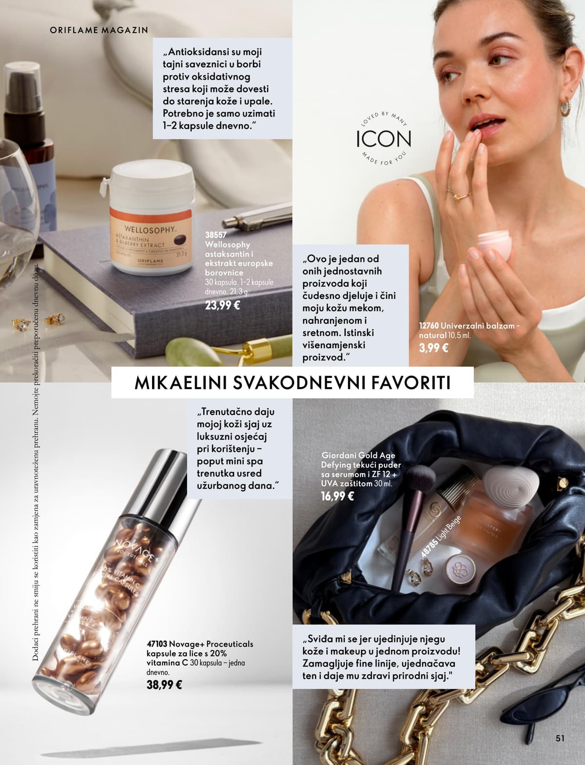 Stranica 51. Oriflame kataloga - Listopad 2026 od 16.10.2026.