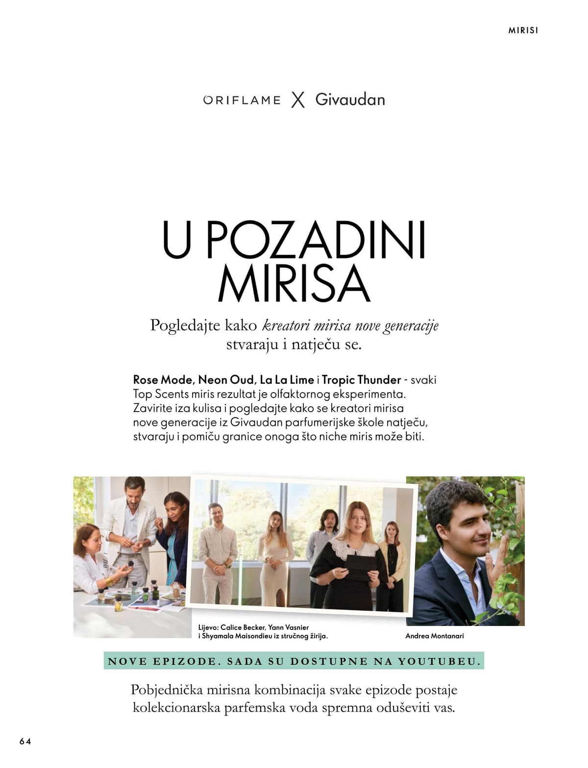 Stranica 64. Oriflame kataloga - Listopad 2026 od 16.10.2026.