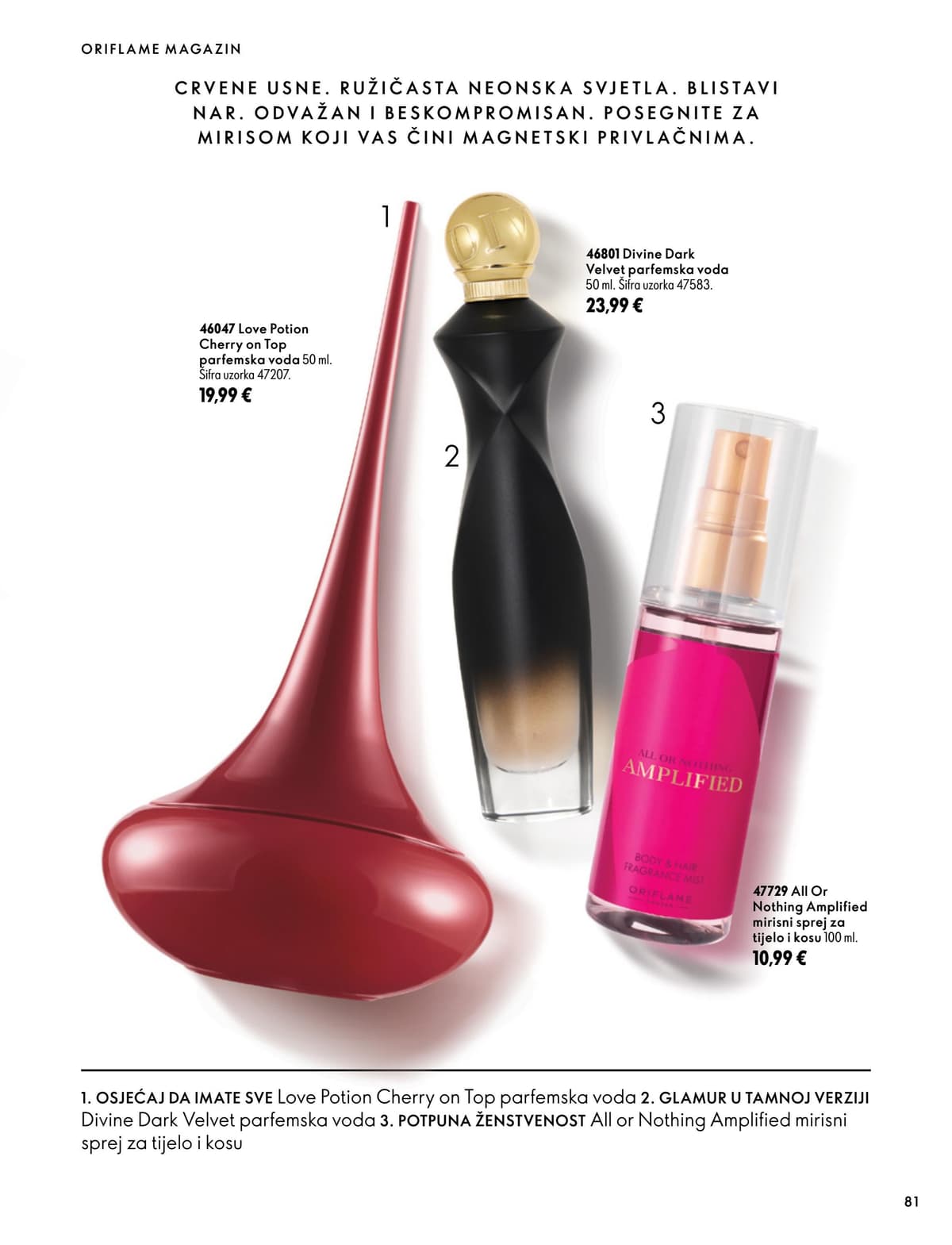 Stranica 81. Oriflame kataloga - Listopad 2026 od 16.10.2026.