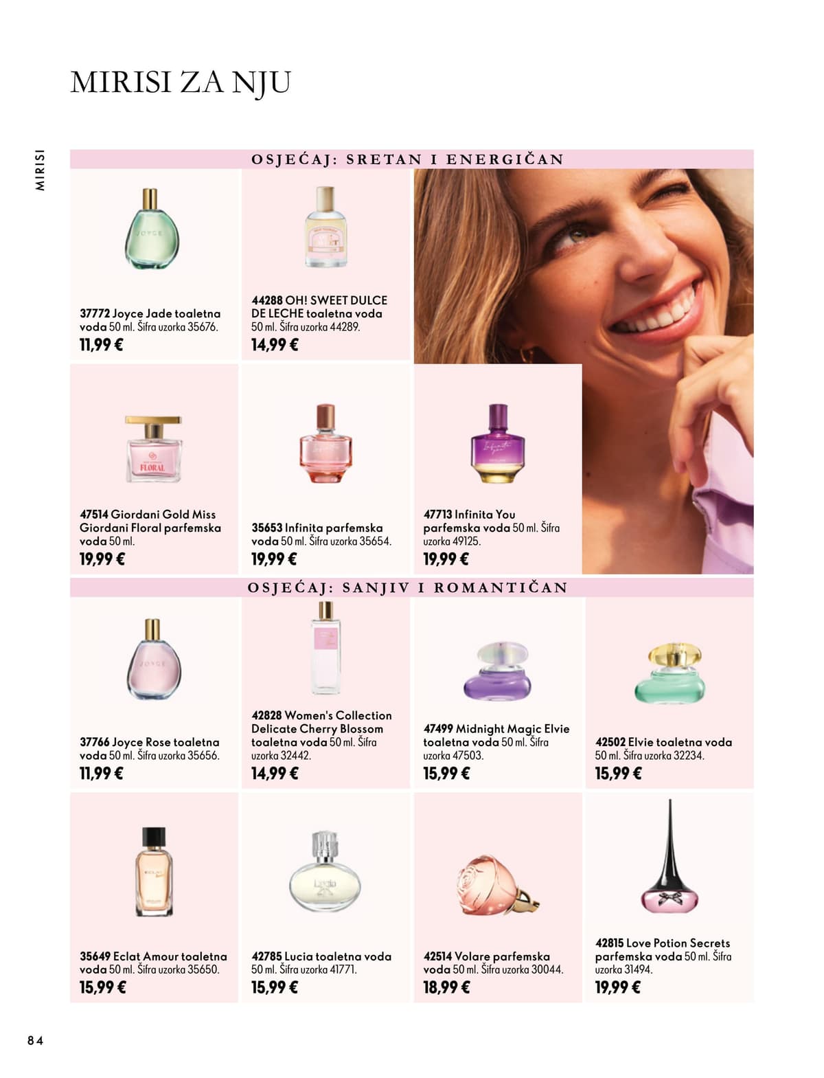 Stranica 84. Oriflame kataloga - Listopad 2026 od 16.10.2026.