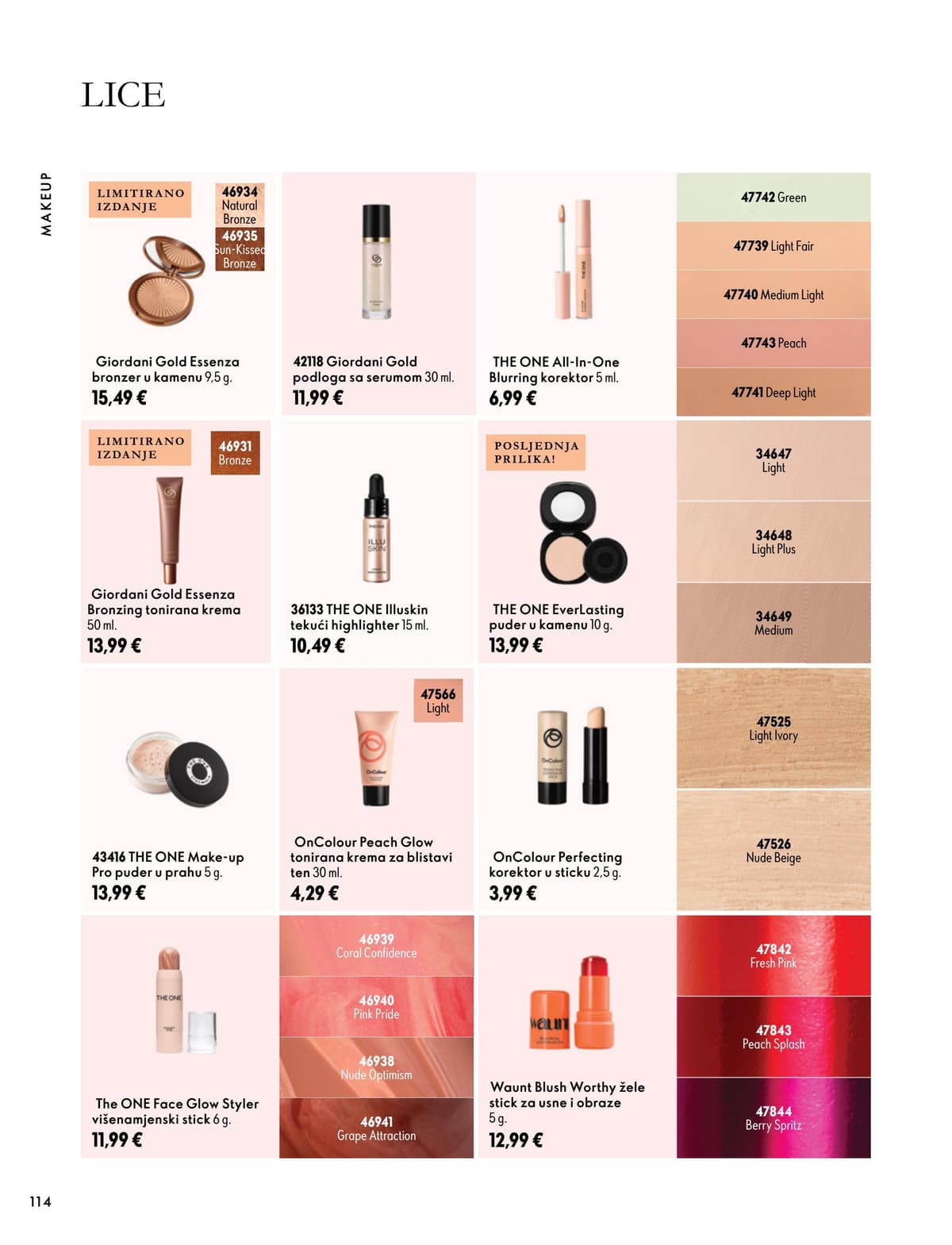 Stranica 114. Oriflame kataloga - Listopad 2026 od 16.10.2026.