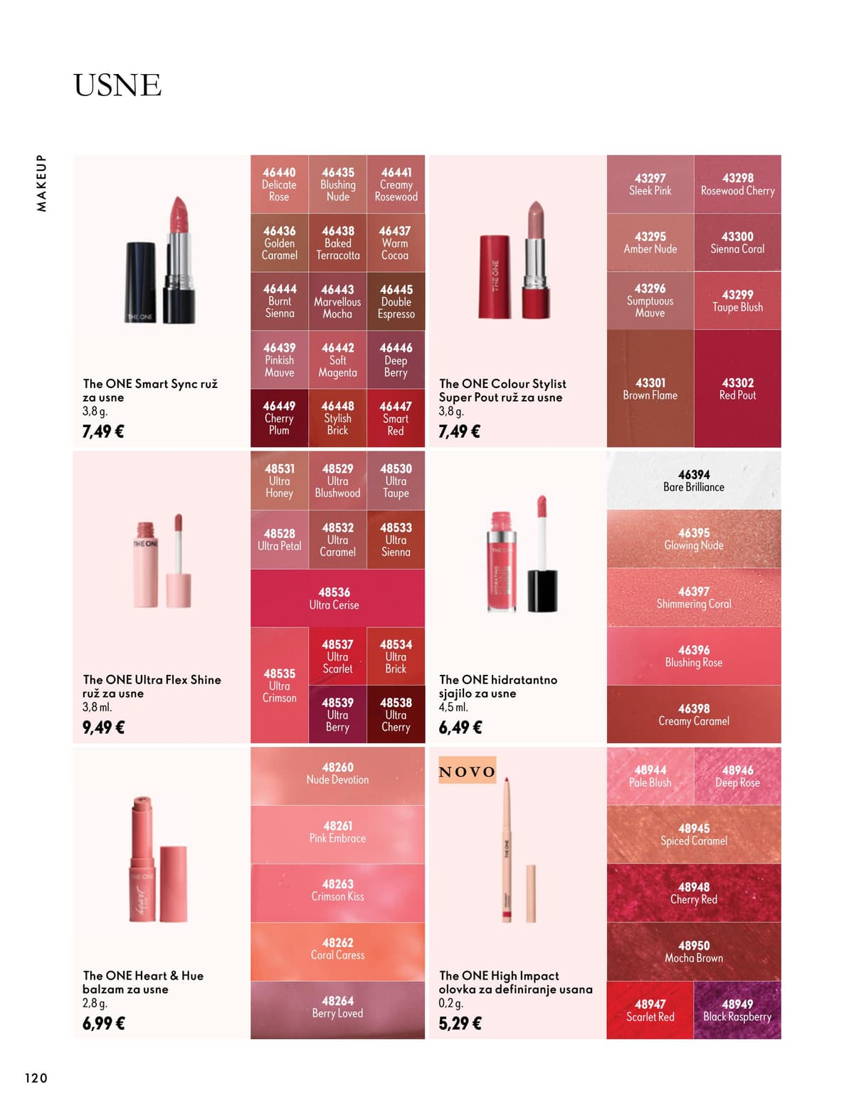 Stranica 120. Oriflame kataloga - Listopad 2026 od 16.10.2026.