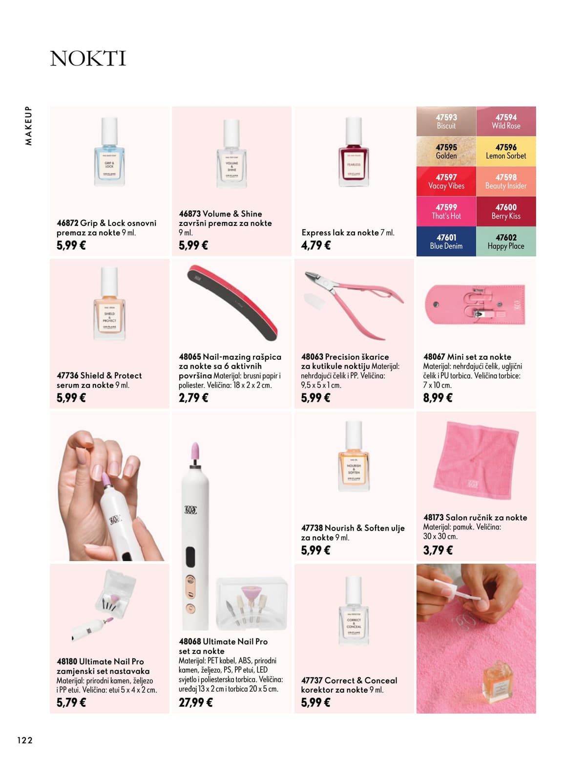 Stranica 122. Oriflame kataloga - Listopad 2026