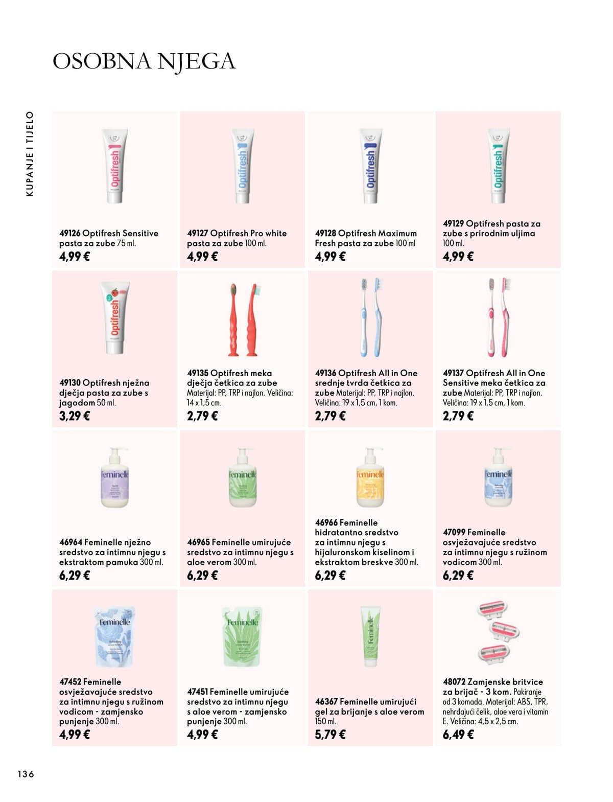 Stranica 136. Oriflame kataloga - Listopad 2026