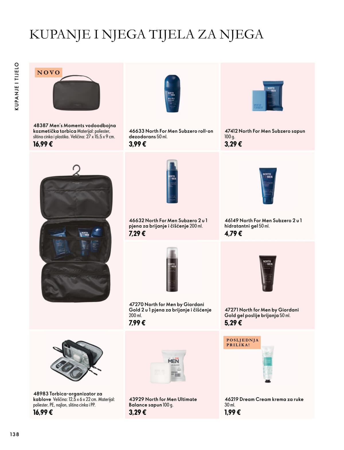 Stranica 138. Oriflame kataloga - Listopad 2026 od 16.10.2026.
