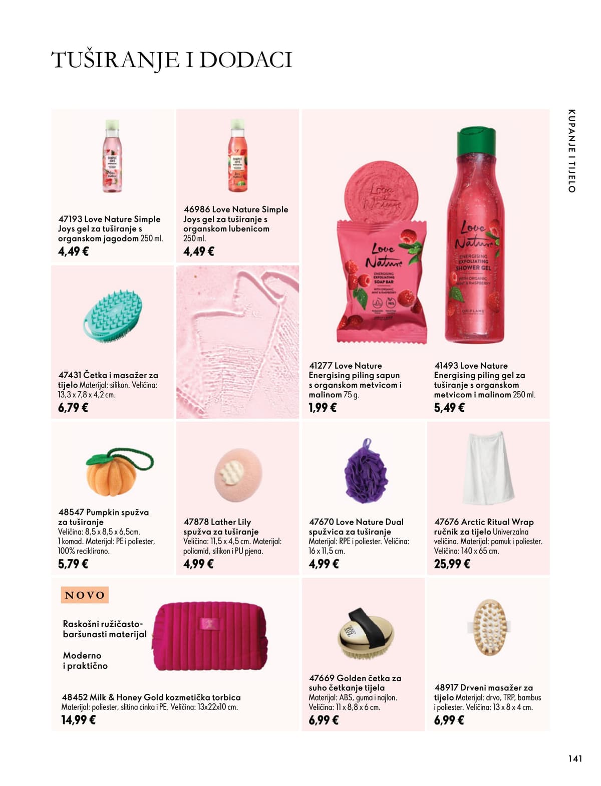 Stranica 141. Oriflame kataloga - Listopad 2026 od 16.10.2026.