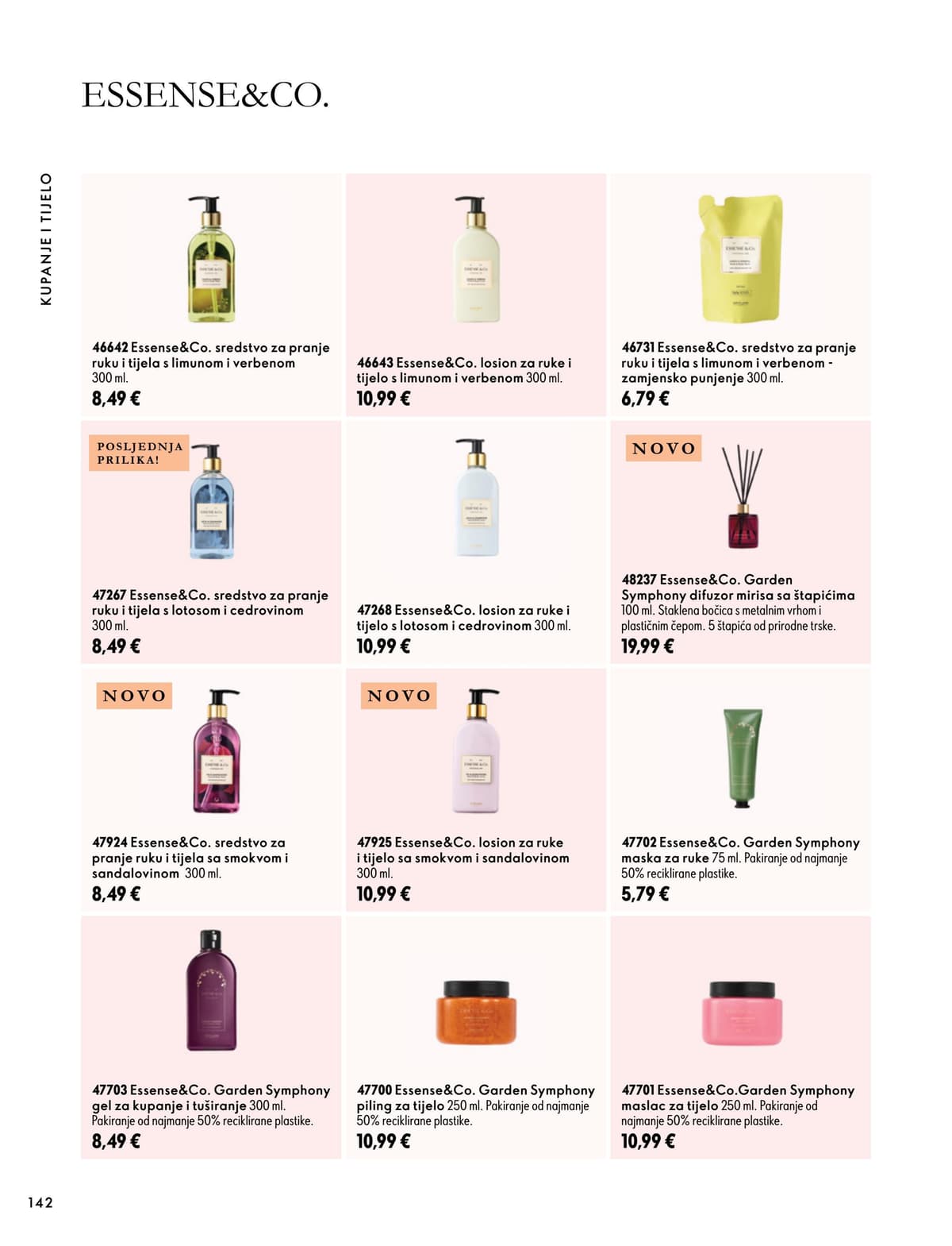 Stranica 142. Oriflame kataloga - Listopad 2026 od 16.10.2026.