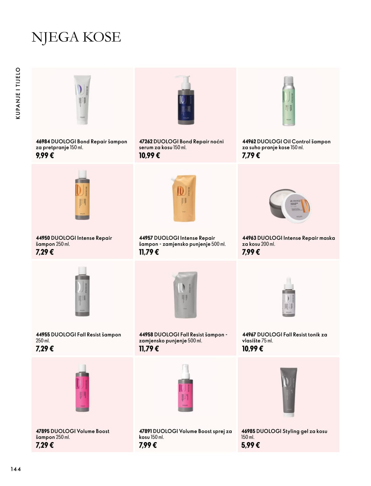 Stranica 144. Oriflame kataloga - Listopad 2026 od 16.10.2026.