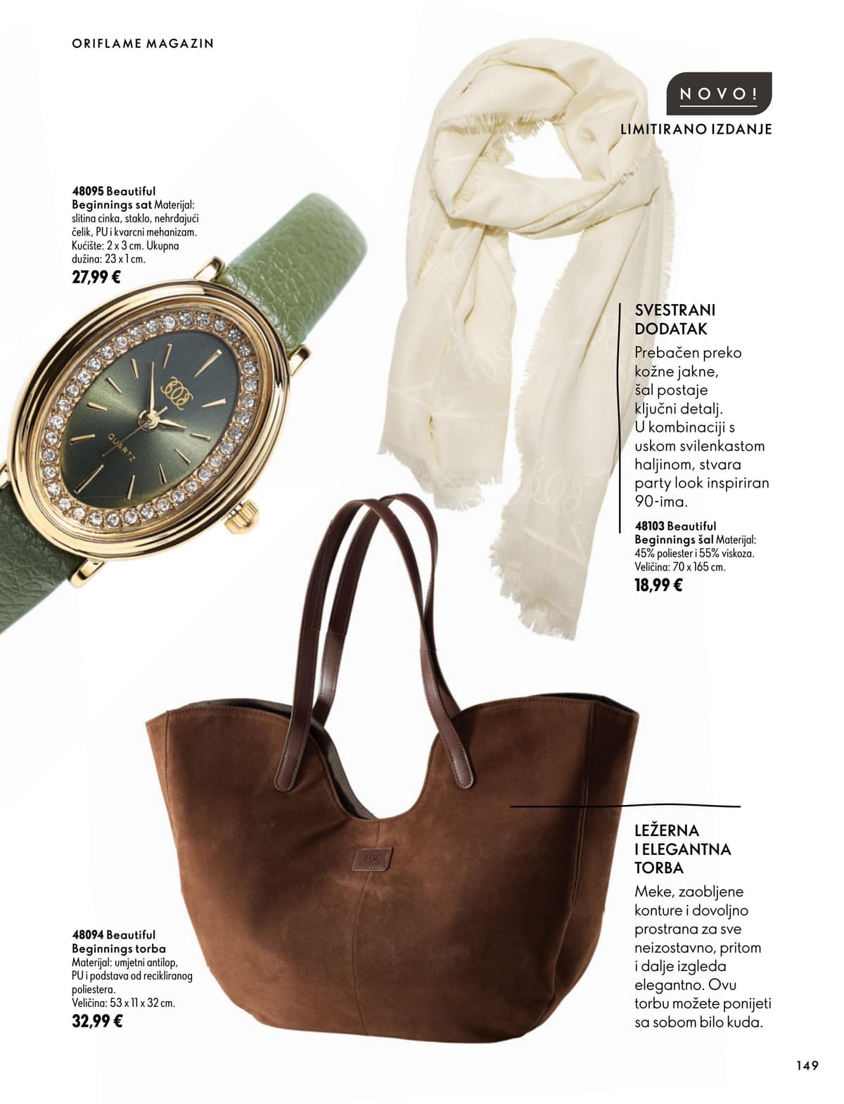 Stranica 149. Oriflame kataloga - Listopad 2026 od 16.10.2026.