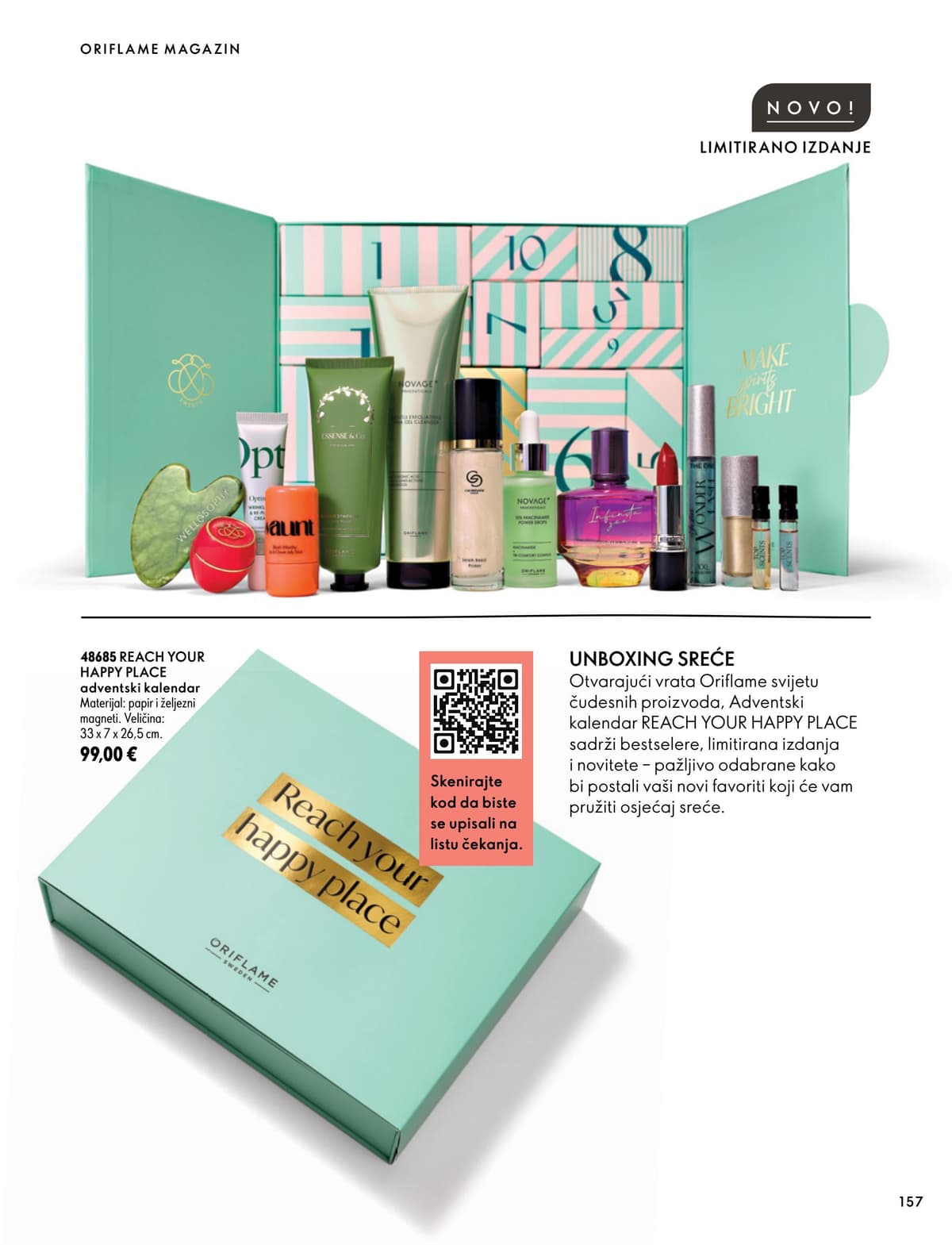 Stranica 157. Oriflame kataloga - Listopad 2026 od 16.10.2026.